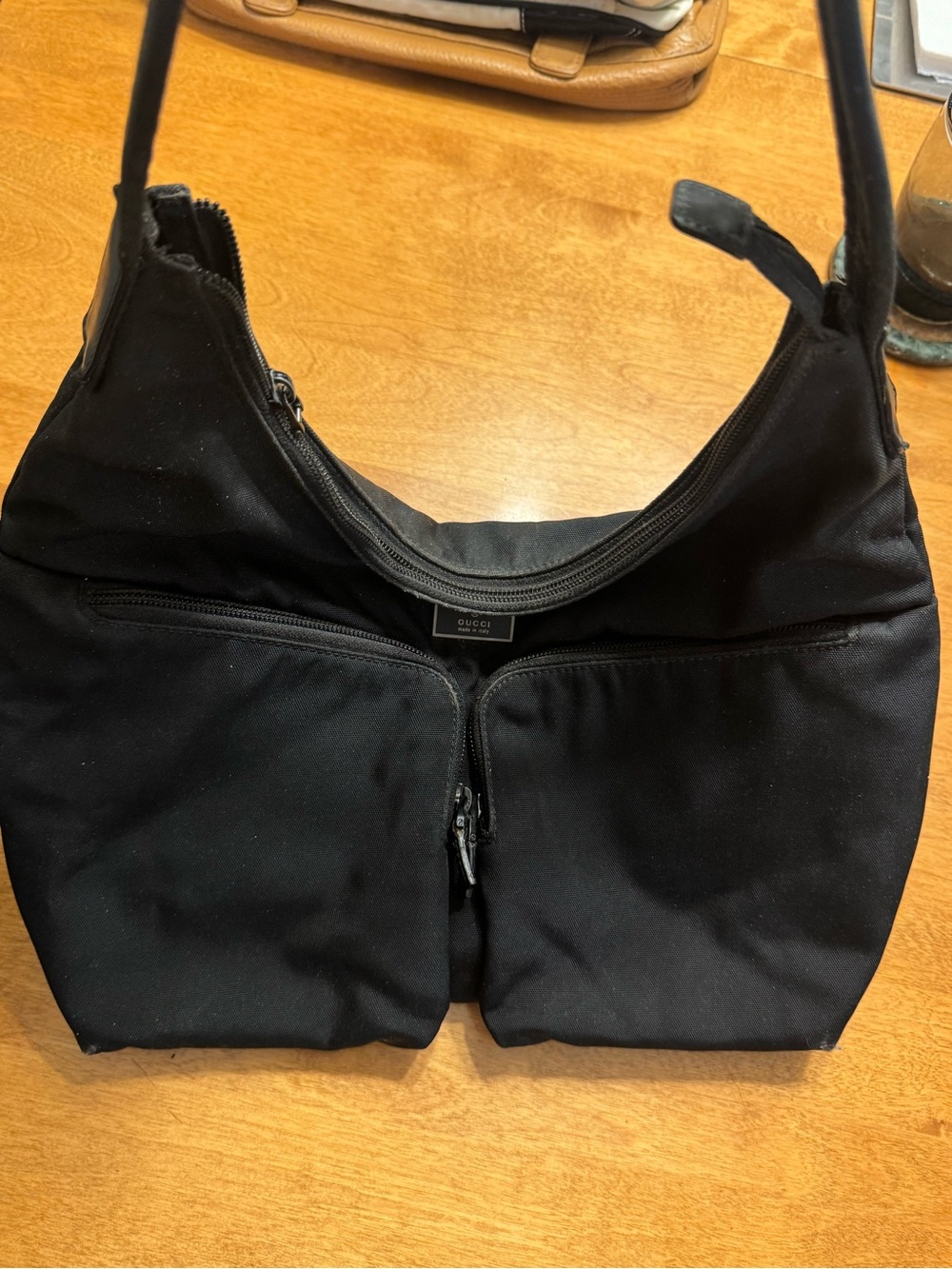 Gucci Black Shoulder Hobo Bag - Picture 6 of 13